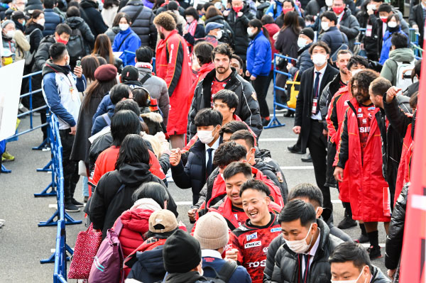 試合会場イベント