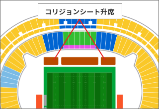 コリジョンシート升席