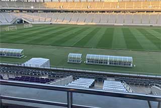 選手と一緒に観戦チケット